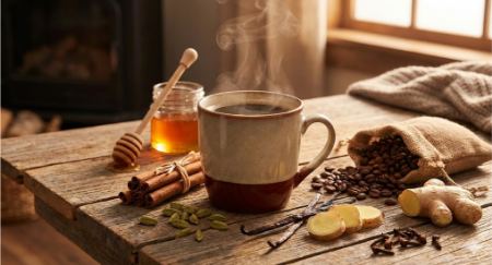 بهترین ادویهها برای گرم کردن طبع انواع قهوه بهترین ادویهها برای گرم کردن طبع انواع قهوه