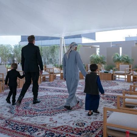 عکس خبری،ایلان ماسک در امارات