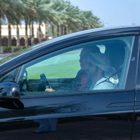 عکس خبری،ایلان ماسک در امارات