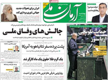 تیتر روزنامه ها،روزنامه های سیاسی و اقتصادی