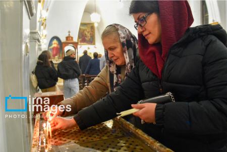 عکس خبری،مراسم میلاد عیسی مسیح در تهران