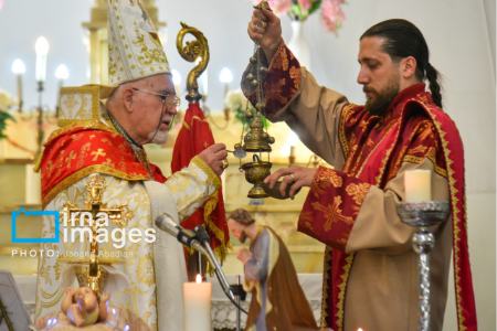 عکس خبری،مراسم میلاد عیسی مسیح در تهران