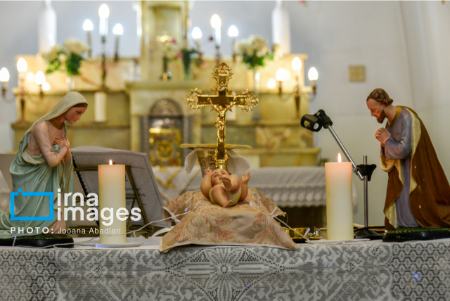 عکس خبری،مراسم میلاد عیسی مسیح در تهران