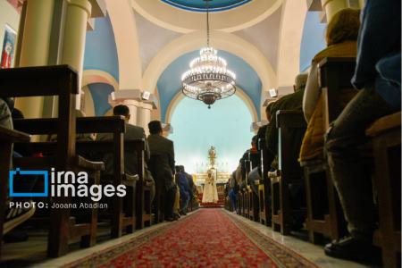 عکس خبری،مراسم میلاد عیسی مسیح در تهران