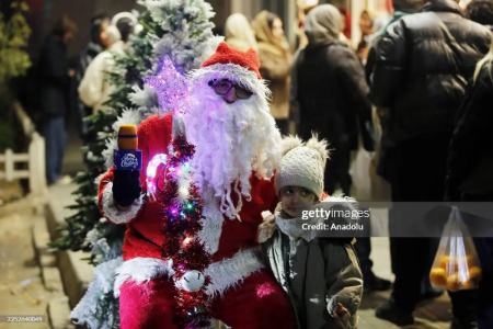 عکس خبری،حال و هوای کریسمس ۲۰۲۶ در تهران