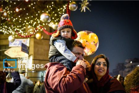 عکس خبری،خرید شب کریسمس و بابانوئل در تهران