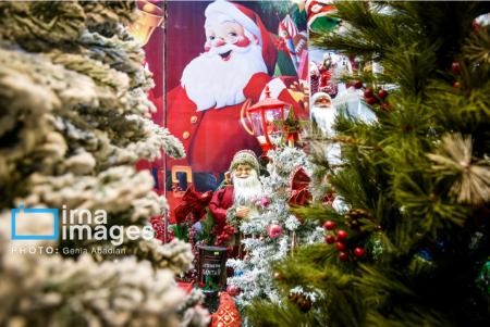 عکس خبری،خرید شب کریسمس و بابانوئل در تهران