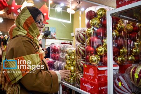 عکس خبری،خرید شب کریسمس و بابانوئل در تهران