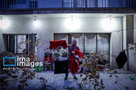 عکس خبری،خرید شب کریسمس و بابانوئل در تهران