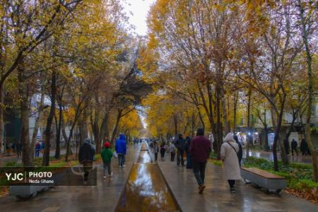 عکس خبری،هوای بارانی اصفهان