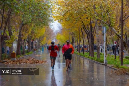 عکس خبری،هوای بارانی اصفهان