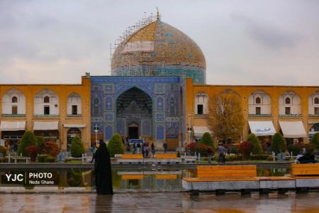 عکس خبری،هوای بارانی اصفهان