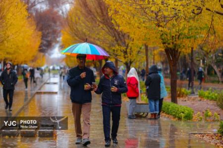 عکس خبری،هوای بارانی اصفهان