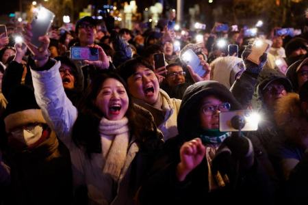 عکس خبری،جشن آغاز سال نو میلادی ۲۰۲۶