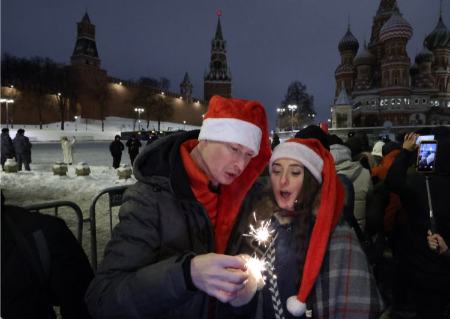 عکس خبری،جشن آغاز سال نو میلادی ۲۰۲۶