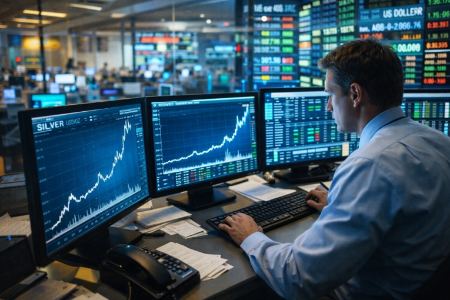 تاریخچه قیمت انس نقره