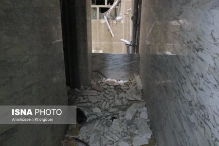 عکس خبری،انفجار مجتمع مسکونی در بندرعباس