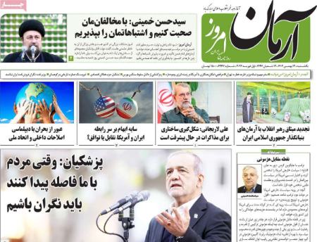 تیتر روزنامه ها،روزنامه های سیاسی و اقتصادی