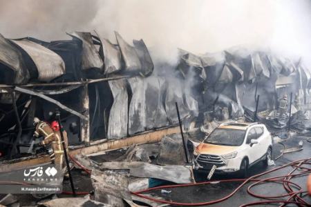 عکس خبری،آتشسوزی بازارچه جنتآباد تهران عکس خبری،آتشسوزی بازارچه جنتآباد تهران