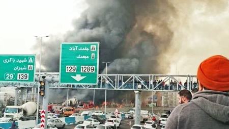 عکس خبری،آتشسوزی بازارچه جنتآباد تهران عکس خبری،آتشسوزی بازارچه جنتآباد تهران