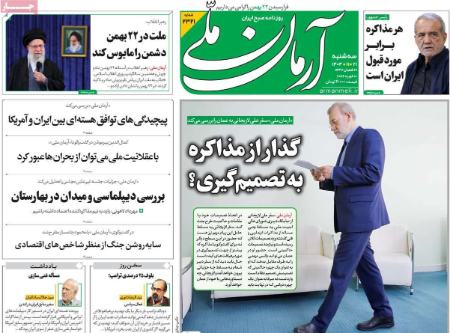 تیتر روزنامه ها،روزنامه های سیاسی و اقتصادی