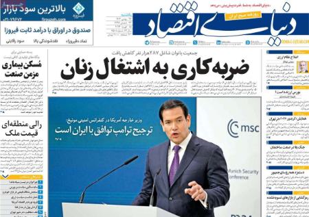 تیتر روزنامه ها،روزنامه های سیاسی و اقتصادی