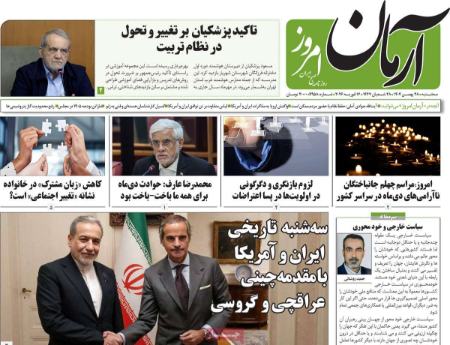 تیتر روزنامه ها،روزنامه های سیاسی و اقتصادی