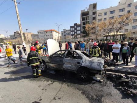 انفجار خودرو در اسلامشهر،اخبار حوادث،خبرهای حوادث