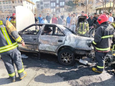 انفجار خودرو در اسلامشهر،اخبار حوادث،خبرهای حوادث