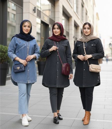 کیف و کفش مناسب ست کردن با مانتو جین کیف و کفش مناسب ست کردن با مانتو جین