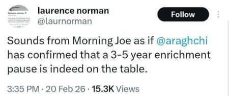 غنی‌سازی اورانیوم،اخبار سیاست خارجی،خبرهای سیاست خارجی