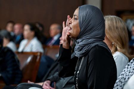 عکس خبری،سخنرانی سالانه ترامپ در کنگره آمریکا