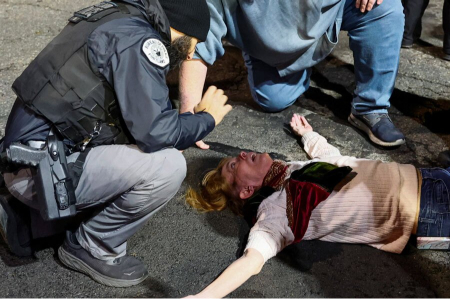 عکسهای جالب,عکسهای جذاب,اعتراضات مردمی به سیاست های ضدمهاجرتی ترامپ در شهر پورتلند آمریکا