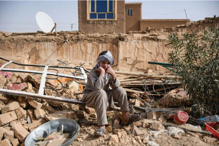 عکسهای جالب,عکسهای جذاب, زلزله 6.3 ریشتری در شمال افغانستان/