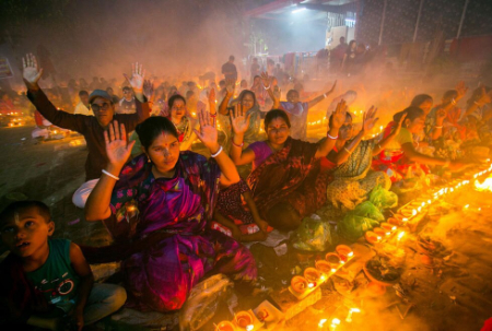 عکسهای جالب,عکسهای جذاب,جشنواره آیینی هندوهای بنگلادش