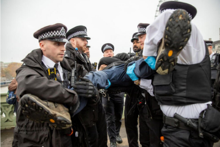 عکسهای جالب,عکسهای جذاب,بازداشت معترضان حامی فلسطین در لندن