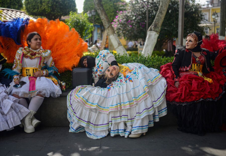 عکسهای جالب,عکسهای جذاب,جشنواره ملی رقص ماسک در مکزیک