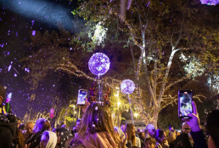 عکسهای جالب,عکسهای جذاب,مراسم چراغانی کردن شهر پالما