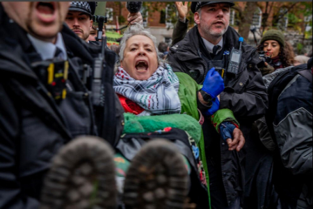 عکسهای جالب,عکسهای جذاب,بازداشت معترضان حامی فلسطین در لندن