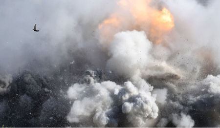 عکسهای جالب,عکسهای جذاب,منفجر کردن خانه یک اسیر فلسطینی در شهر نابلس از سوی نیروهای اسرائیل/ EPA