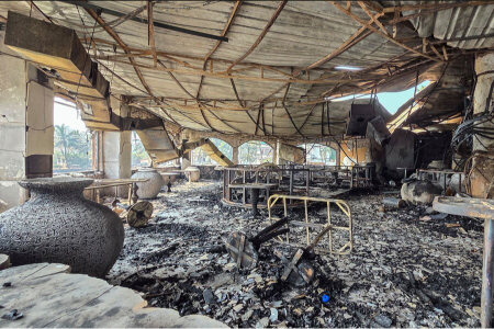 عکسهای جالب,عکسهای جذاب,مرگ دستکم 25 نفر در اثر آتش سوزی در کلوپ شبانه 