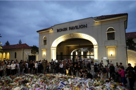 عکسهای جالب,عکسهای جذاب,مراسم گرامیداشت قربانیان حمله به ساحل بوندی