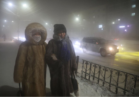 عکسهای جالب,عکسهای جذاب,دمای منفی 47 درجه در شهر 