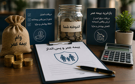 وام یا بازخرید بیمه عمر؛ کدام تصمیم به اندوخته شما آسیب کمتری می‌زند؟