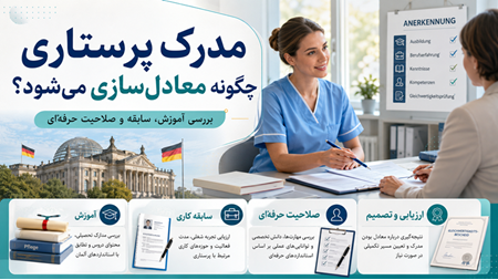 فرایند معادلسازی مدرک پرستاری برای کار در آلمان فرایند معادلسازی مدرک پرستاری برای کار در آلمان