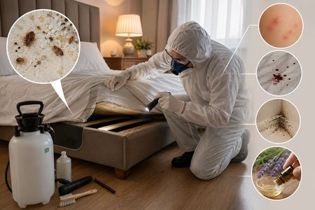 راهنمای جامع تشخیص و ریشه‌کنی ساس در منزل؛ از نشانه‌های اولیه تا راهکارهای ایمن خانگی