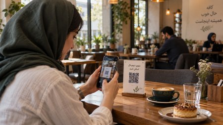 منوی دیجیتال کافه و رستوران منوی دیجیتال کافه و رستوران