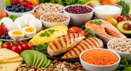 میزان کافی پروتئین میزان کافی پروتئین