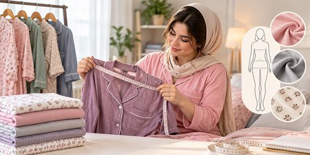 راهنمای انتخاب سایز مناسب لباس راحتی زنانه راهنمای انتخاب سایز مناسب لباس راحتی زنانه