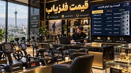 قیمت فلزیاب قیمت فلزیاب